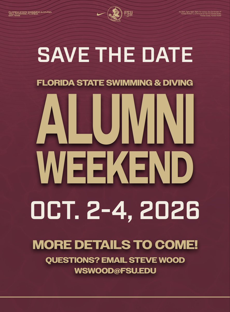 FSU Swimming/Diving tweet media