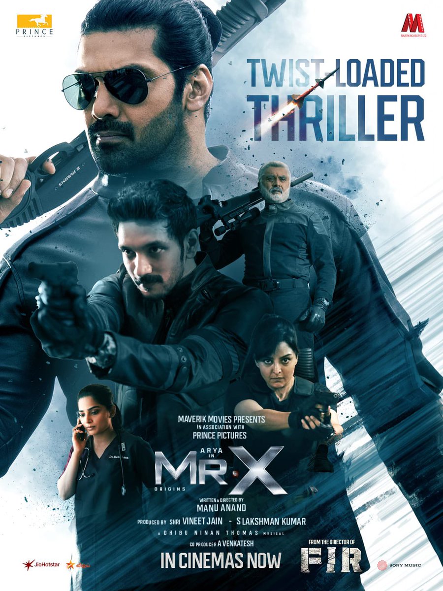 baraju_SuperHit's tweet image. #MrX is packed with twists at every corner!

A grand spy action thriller in theatres now 💥

A film by #ManuAnand.

Produced by @vineetjaintimes @lakku76. 
Co-produced by @venkatavmedia.