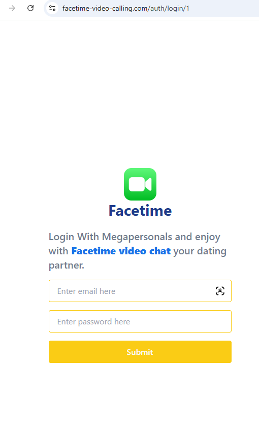 Merlax_'s tweet image. #Phishing 

Fake Meeting
hxxps://meet-googles.com/

Fake Call
hxxps://facetime-video-calling.com/