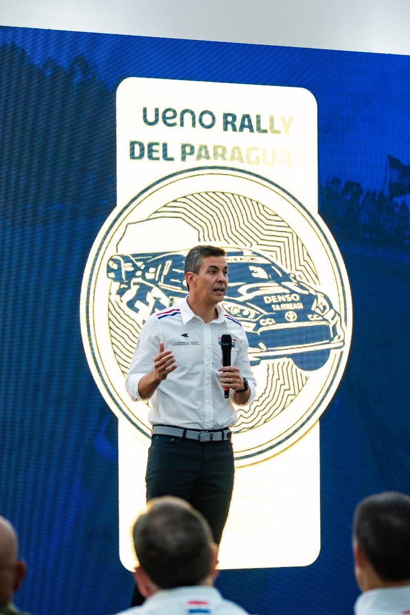 MIC_PY's tweet image. #MIC | Paraguay se Prepara para el Rally 2026 con su Edición Más Grande 🏁

El presidente @SantiPenap presentó oficialmente el Rally del Paraguay 2026 en Encarnación.

22 pruebas especiales. 356 km de carrera. Más tramos, más velocidad, más Paraguay 🇵🇾

#GobiernoDelParaguay