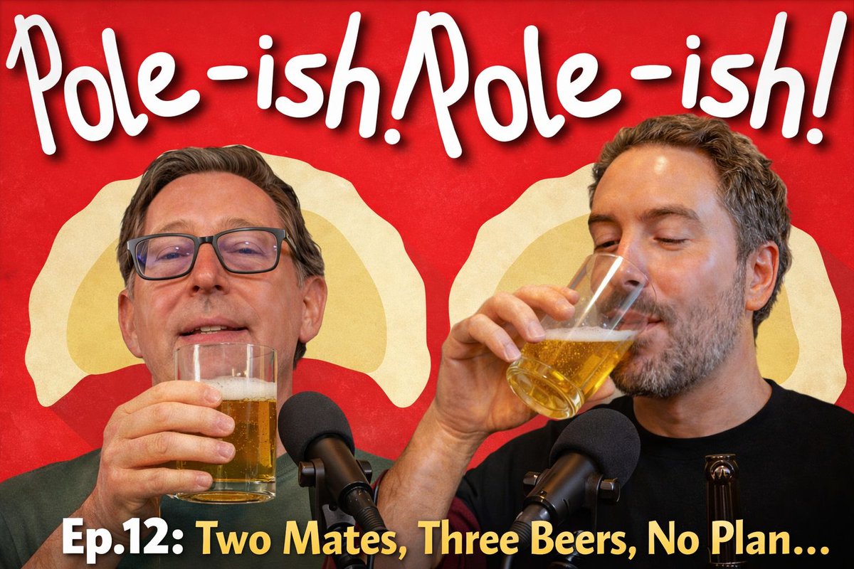 Pole_ishPodcast's tweet image. We came to Kraków with a plan. We ignored it. Ep.12: Two Mates, Three Beers, No Plan… is out now - featuring wolves, museums, and a fridge that raised serious concerns. 
pole-ish.eu. Also on Spotify, Apple &amp;amp; Google Podcasts. #PodcastRecommendations #Krakow #Poland