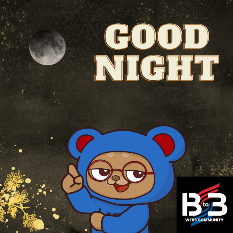 bacana19036238's tweet image. 今日もお疲れ様でした☺️
いい夢見ましょうね😴

＠B_to_3 #NFTs #Web3Community