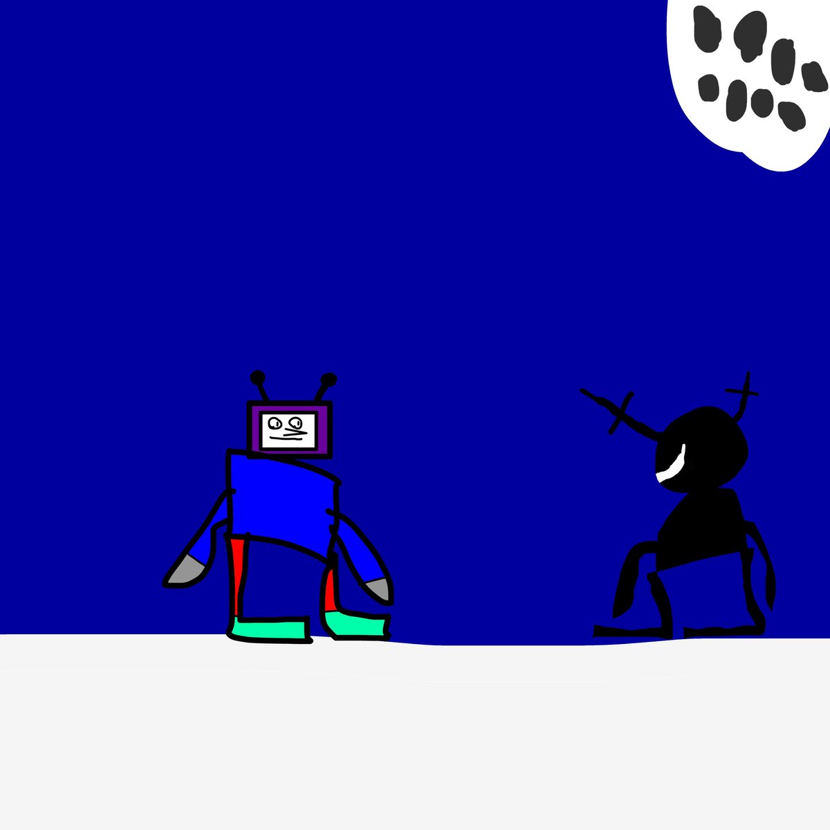 CaoimhinHu59079's tweet image. The wind is howling #deltarune #tenna