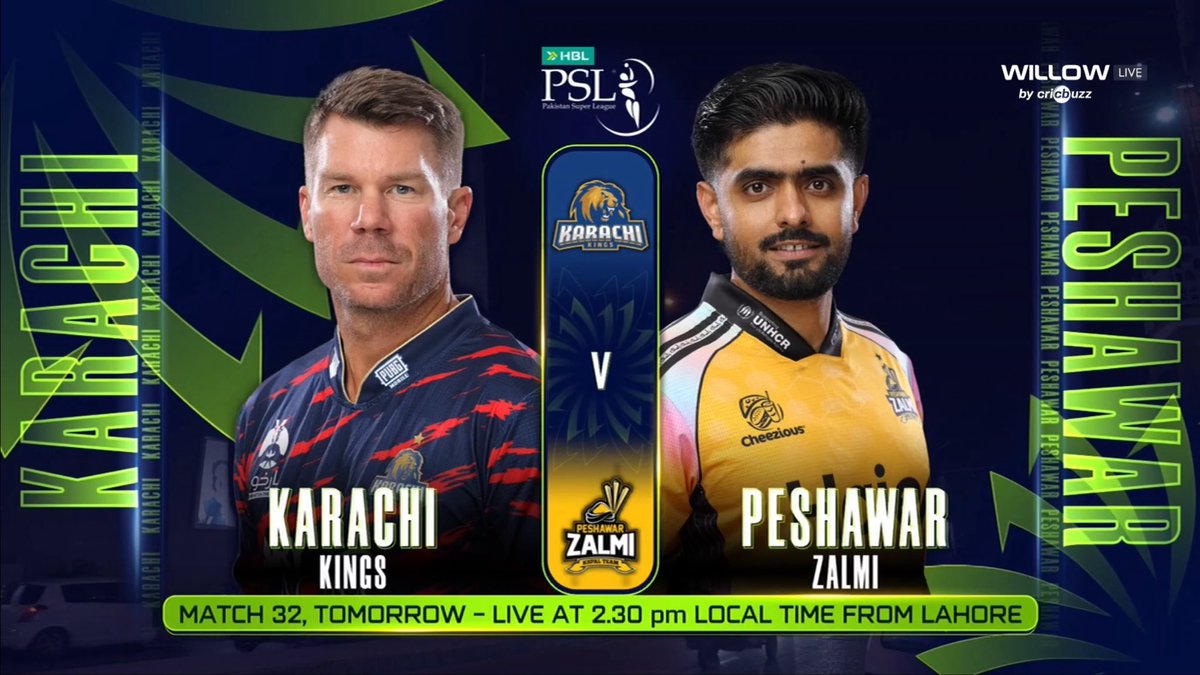 Hamzakhan17_'s tweet image. TOMORROW DOUBLE HEADER GAMES..!! 🤩

Match 1 - PZ vs KK - 2:30 PM.

Match 2 - HK vs MS - 7:00 PM.

#PSL11 #NewEra #Cricket