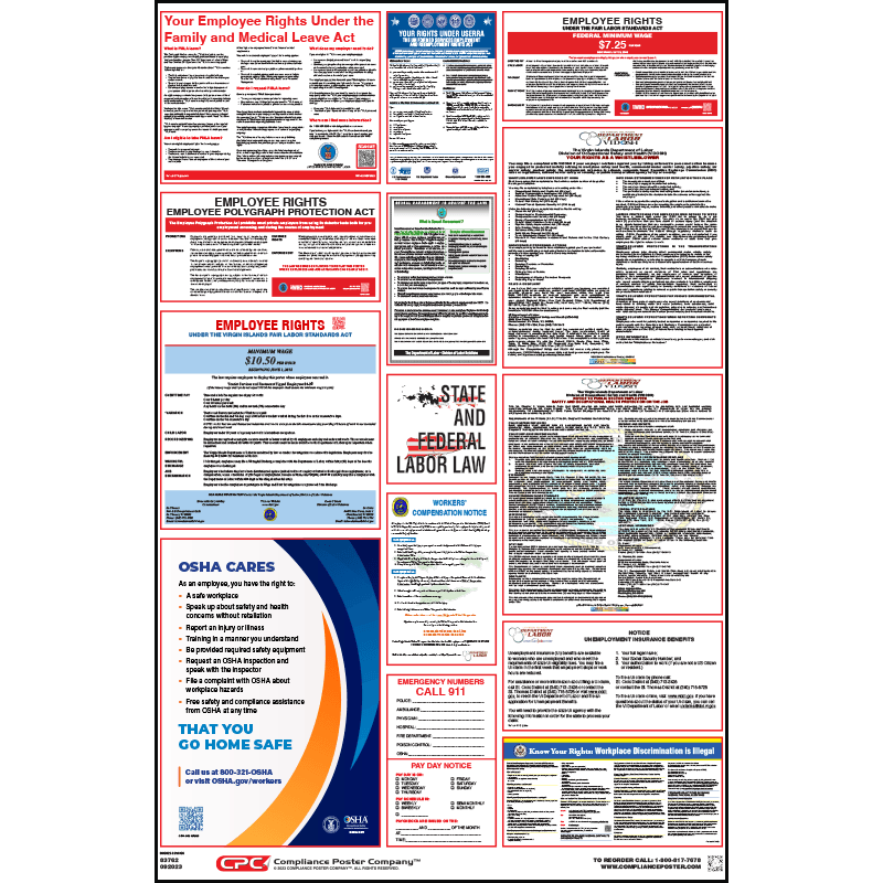 AllOnOnePoster's tweet photo. Virgin Islands 2026 Mandatory Update: Effective April 24, 2026, the minimum wage rates are as follows:
General minimum wage: $12.00 per hour
Tourist services and restaurant tipped employees: $4.80 per hour, plus tips https://t.co/PG1OgiaFoo