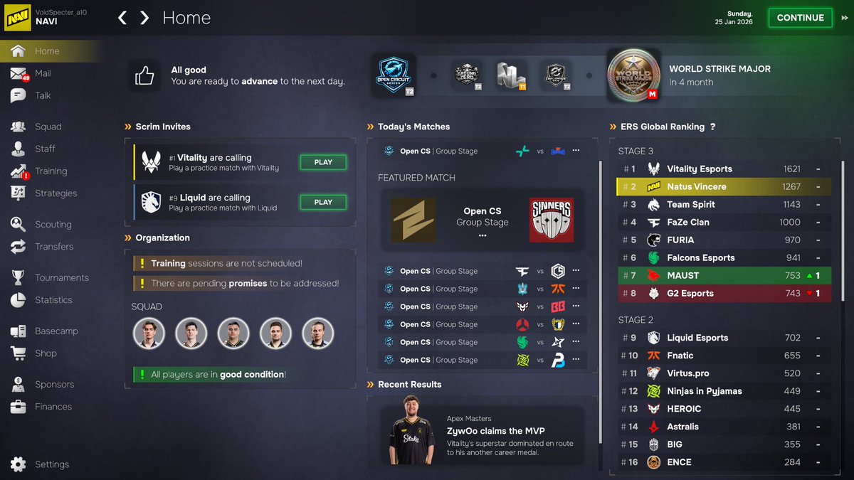 Esports Manager 2026 tweet media