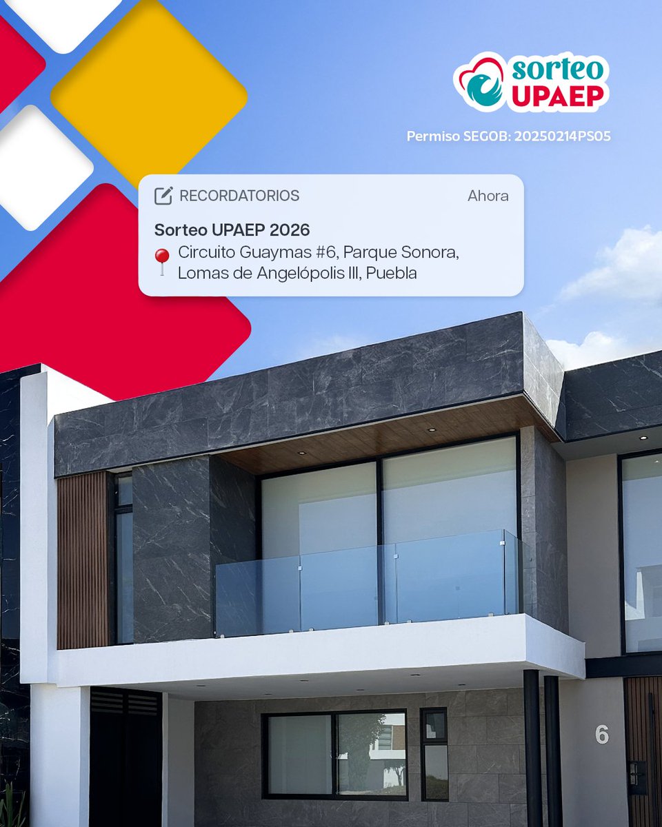Sorteo UPAEP tweet media