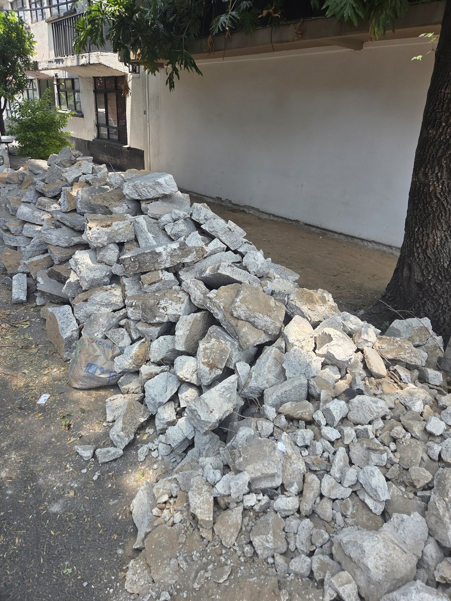 FelixLoperena's tweet photo. ¿De quién será el negocio de las banquetas en @BJAlcaldia? Esta banqueta en la calle de San Borja estaba en perfectas condiciones, pero había que meter una nueva para aportarle al bolsillo de alguien. https://t.co/6n93gC3W2g