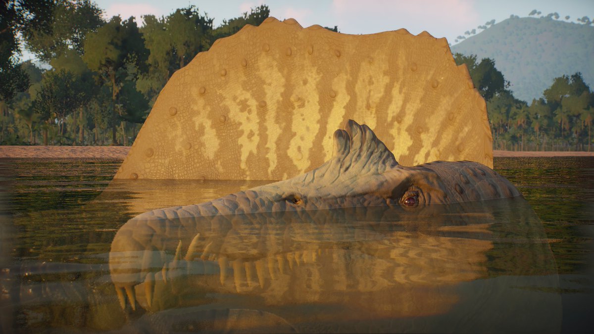 BennyT71901559's tweet image. Albino Spino!

#PrehistoricKingdom #dinosaurs