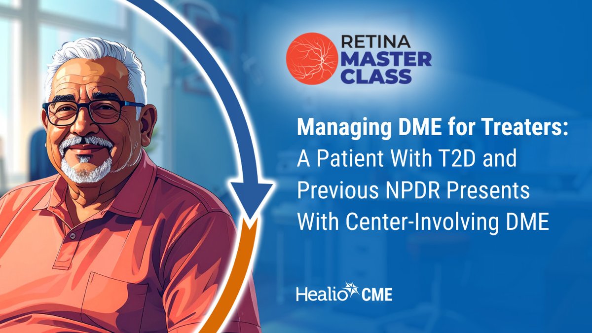 Healio_OSN's tweet image. Personalizing DME treatment matters 🧬👁️ Discover how patient profiles and prior response can guide therapy decisions.

Complete the CME today! bit.ly/46Op2cR
#HealioCME #FreeCME #MedicalEducation