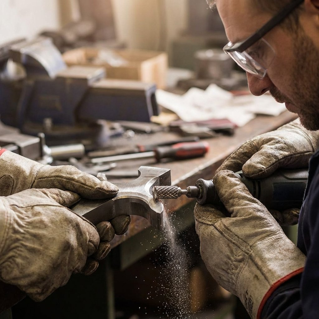 CarbideBur's tweet image. Clean edges. Smooth surfaces. Zero frustration 😎
Carbide burrs deliver every time.
#CleanFinish #CarbideBurr #MetalWork #DIYProjects