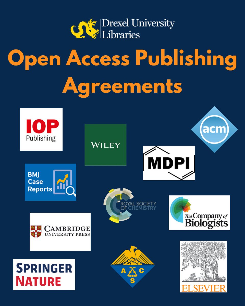 Drexel Libraries tweet media