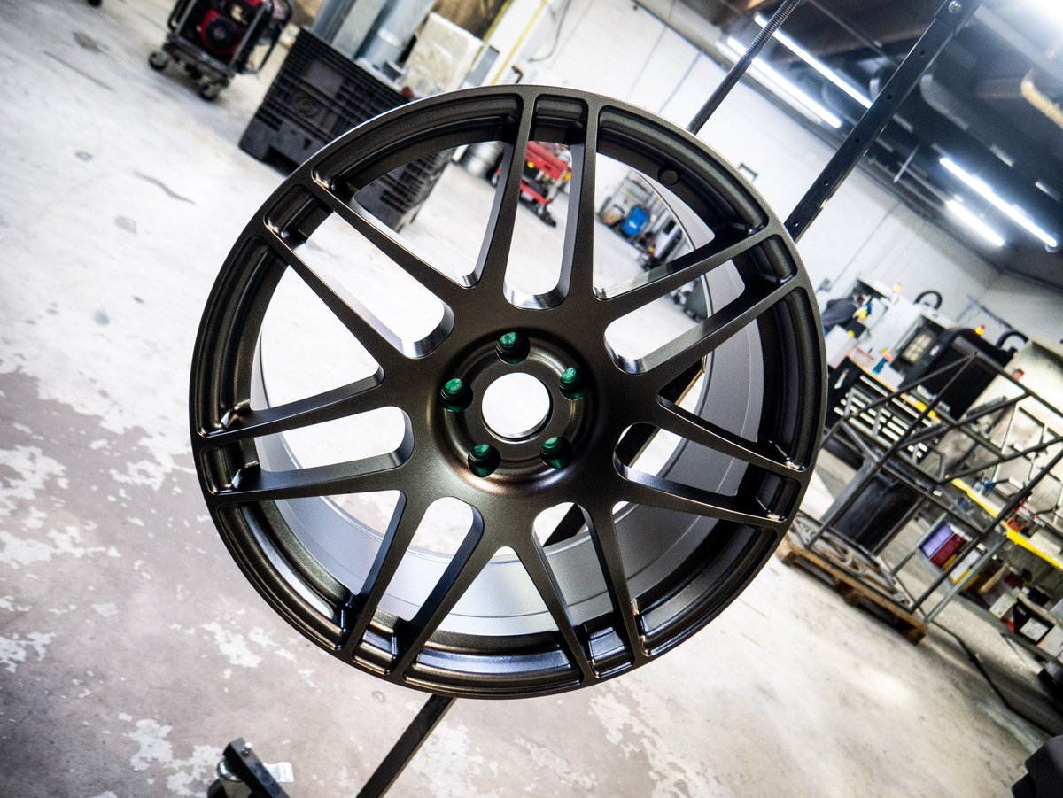 AWRepairPro's tweet image. Clean, classy and ready to make a statement. A fresh powder coat can change the entire aesthetic of a car, and we have a whole wall of color options for your powder coat project. 

#alloywheelrepair #powdercoating #customized #prismaticpowders #coloradosprings