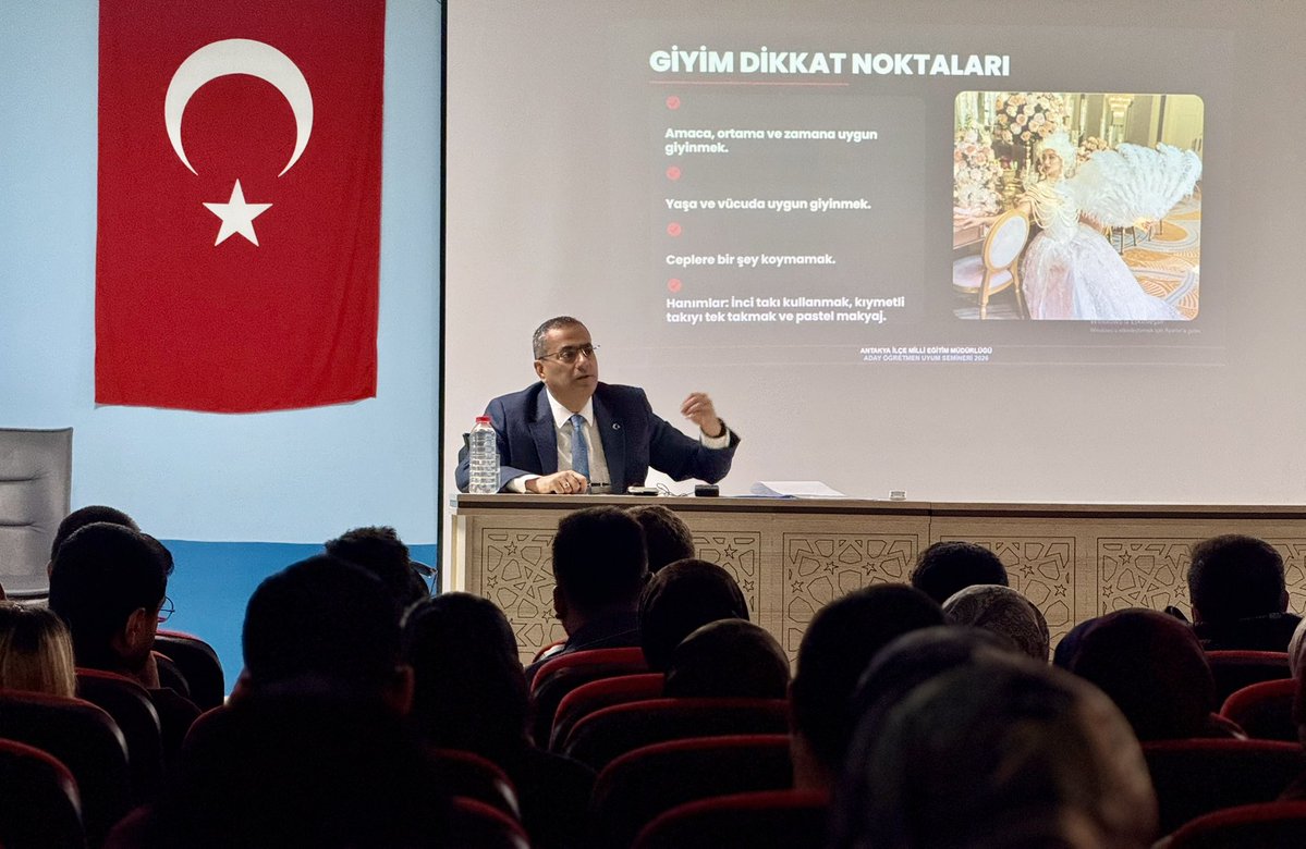 ANTAKYA İLÇE MİLLİ EĞİTİM MÜDÜRLÜĞÜ tweet media