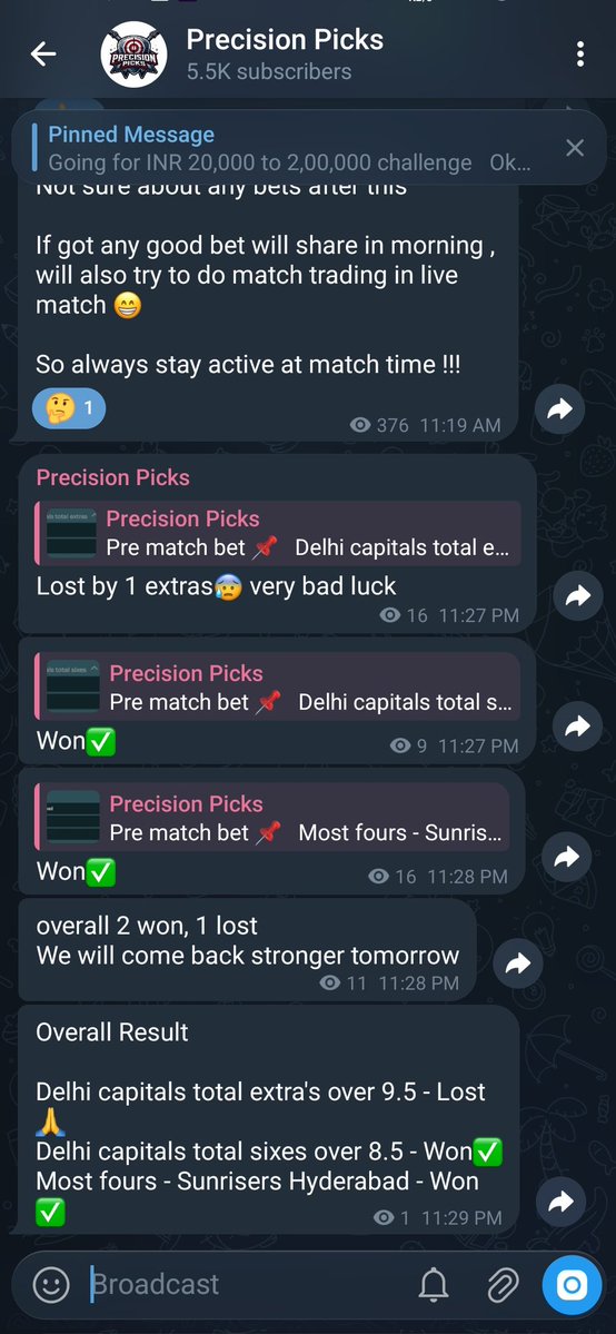 jonsnow_fire's tweet image. Today's overall result 
Channel link - t.me/Precisionpicks…

@MRBACKCHODD 

#Winning #Ultimate #fantasy