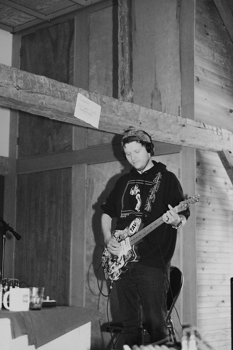 Pdaddynthehyena's tweet photo. thank yall for giving our new little problem child of a record a warm welcome into the world !!!! yall rule . hope yr enjoying HOTWIRE TRIP SWITCH . heres a couple pics of us recording it https://t.co/zSp06UnNiP