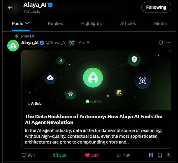 CryptoAIGuy_'s tweet image. The Lucky Drop 'Annotator Edition' is a fantastic way to reward the community. 🥯

Loving the @Alaya_AI ecosystem and the way you value data contributors. Done all tasks! 🍀✅

Looking forward to the winner announcement!

#AlayaAI #AITraining #CryptoReward