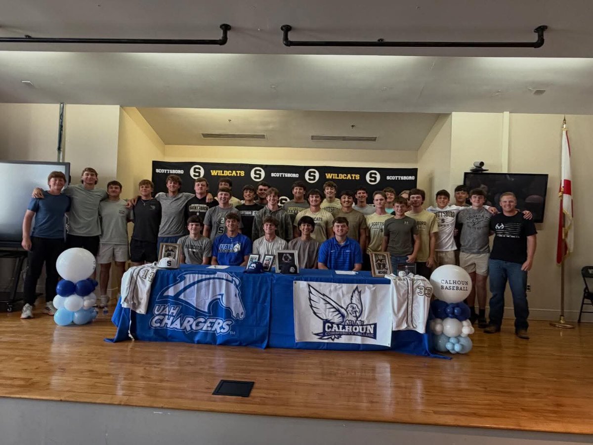 shsbaseball4's tweet photo. Congratulations to Cohen Thompson @CoThompson2026 and Jackson Nichols @JacksonNichols_ on making it official!! Super proud of both of them and excited to see what their next chapter holds!! Way to go guys!!

@UAH_BSB @CalhounBaseball @PrepBaseballAL https://t.co/fdHx0Myx2G