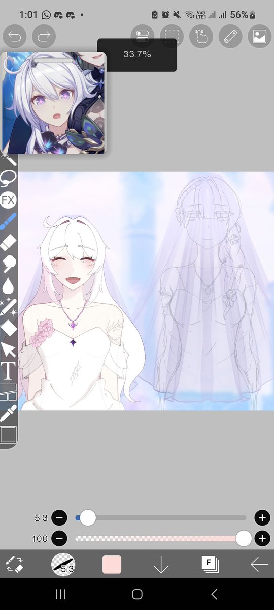 Hydrangeasobses's tweet image. im just gonna redraw ts🥹🥹💔 #kiamei #wedding #wip