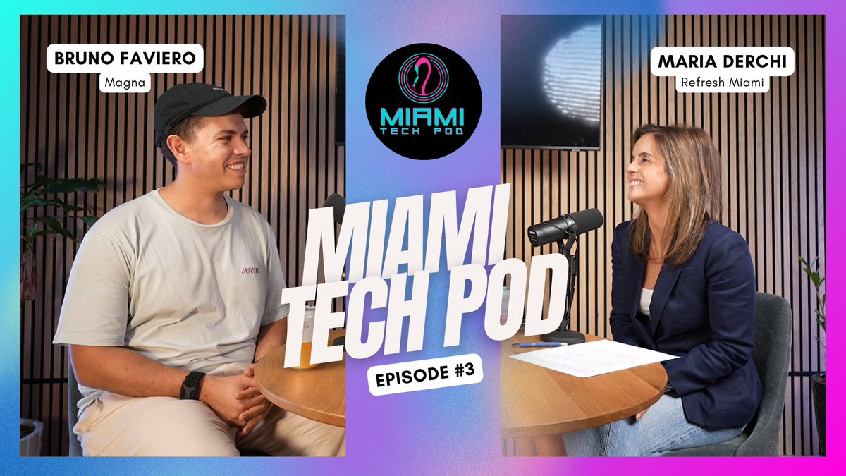 The #MiamiTech Pod tweet media