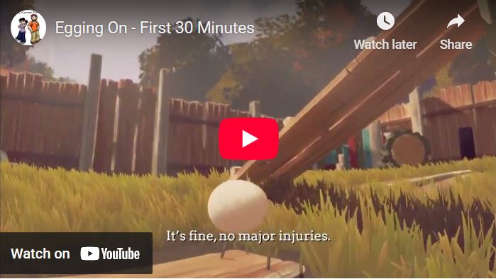 Gamewatcher's tweet image. #BusyGamer #Streaming - 1st 30 mins of @egobounds @Futurejarv Egging On bit.ly/4cITyYB This shoulda been my kinda game, but instead I rage quit it.