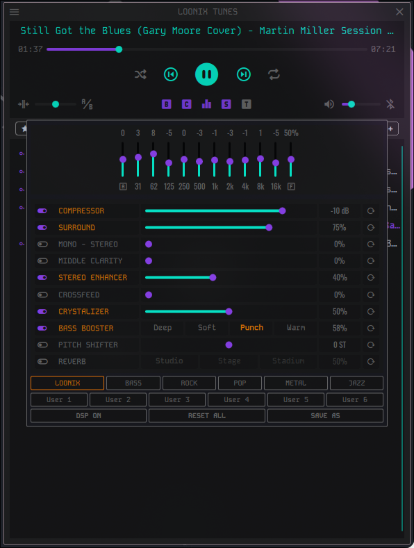 citzeye's tweet image. work on loonix tunes v2

info :  dont dowload v1 if you dont know fix bug, wait until v2 release.

new :
dsp approach
theme manager
bluetooth rust fix
instant theme switch
matugen ( i hope so)

#arch #linux  #loonixtunes #music #player