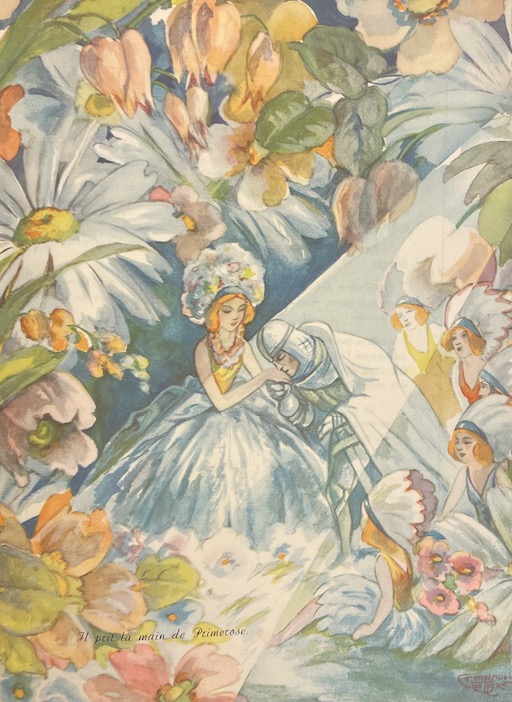 flamencobug's tweet image. #FairyTaleTuesday
#book #illustration by Emmanuel Cocard (1897-1979, French)
for 'Le Carabe d’Or' (1946), a collection of #French fairy tales by Marie-Catherine Le Jumel de Barneville, Baroness d'Aulnoy, penned in 1697
#FairyTaleFlash