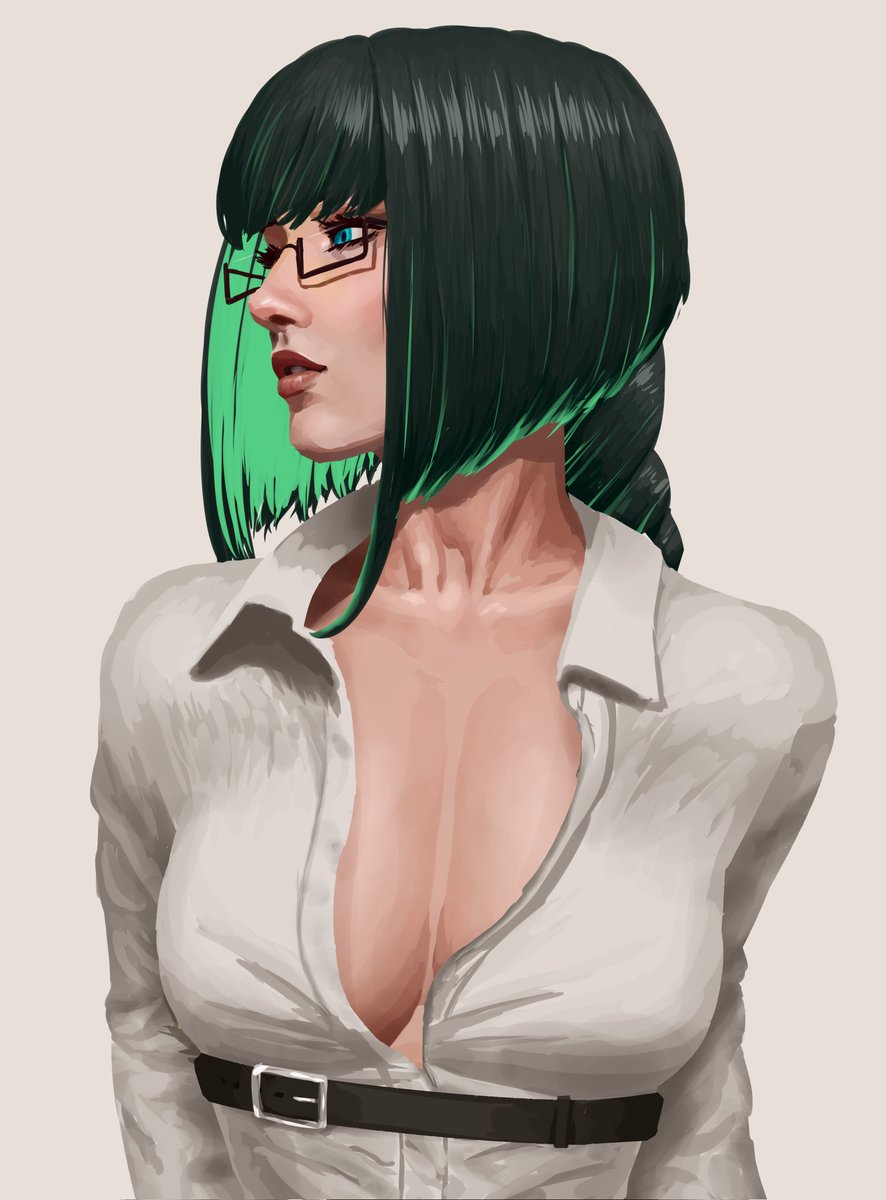 My detective can also be a model 
#originalcharacter #oc #digitalart