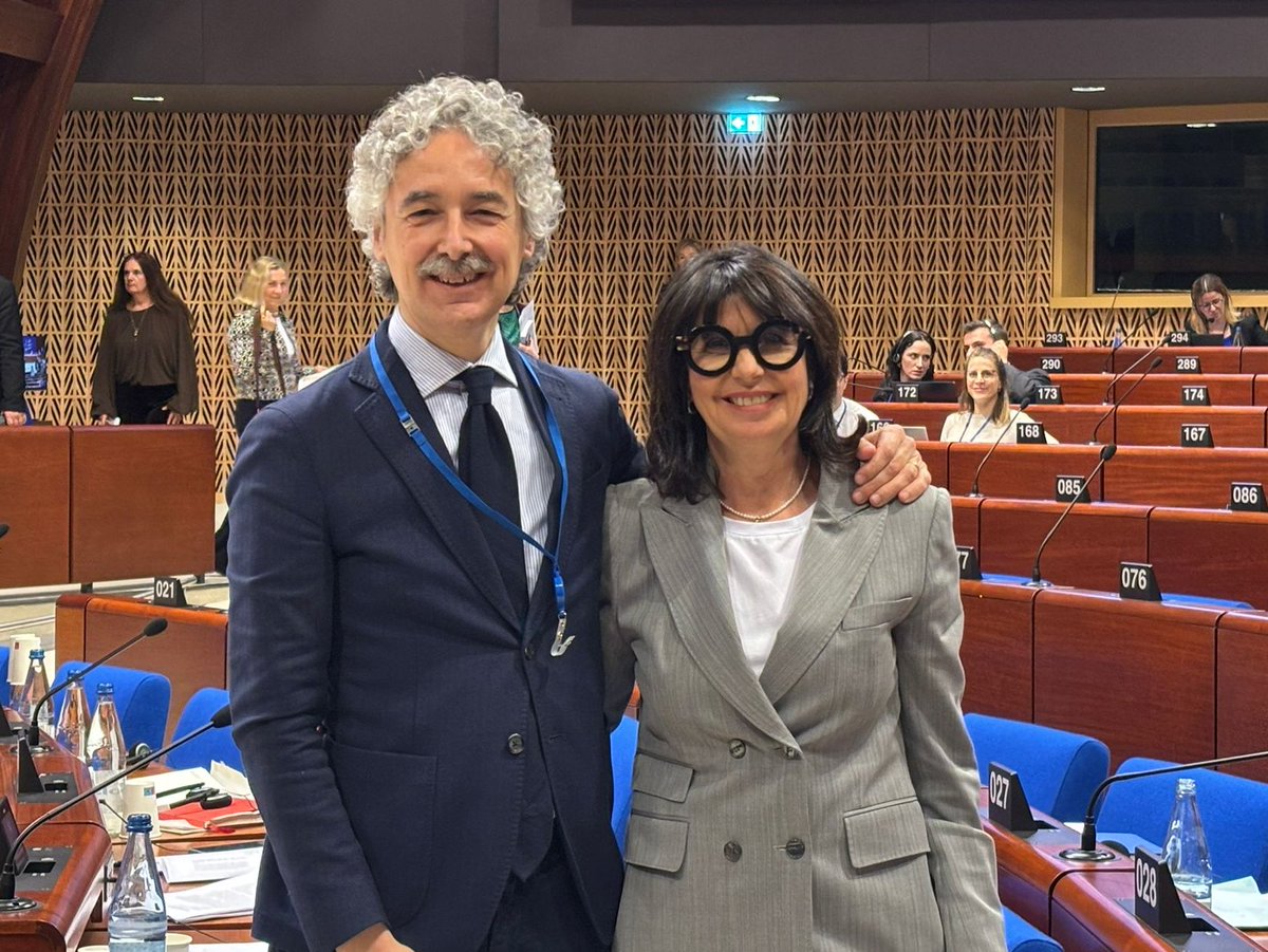 PACE_Equality's tweet image. 👏Congratulations @cescverducci (🇮🇹, @socpace) on the adoption by @PACE_News of the Resolution on "Countering #discrimination based on religion and protecting freedom of religion or belief in Europe."

🗒️Read article: go.coe.int/CC5mE