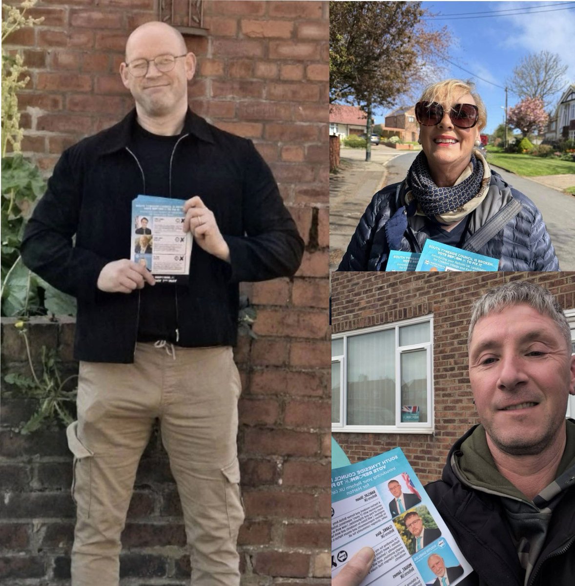 ReformDaily_'s tweet image. 🚪 Reform South Shields out in the wards again today - teams on the ground, speaking with residents &amp;amp; getting the message out

🗳️ Vote Reform 🇬🇧

#ReformUK #SouthShields #LocalElections