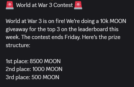 GoGalaGames's tweet photo. GalaChain Game Alert!

World at War 3
https://t.co/HNVEQ8WPIv

#GalaChain https://t.co/4kyJXwUuZy
