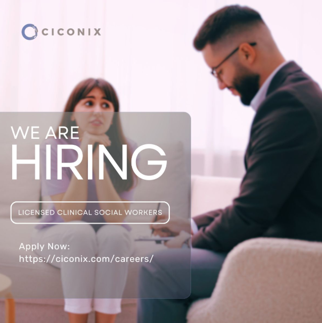 CICONIX's tweet image. ☎️We're currently hiring for LCSWs in Anchorage, Alaska. If you or someone you know is interested in this opportunity, please apply today!

Learn more here: tinyurl.com/52y4tfct

#CICONIX #socialworkers #nowhiring