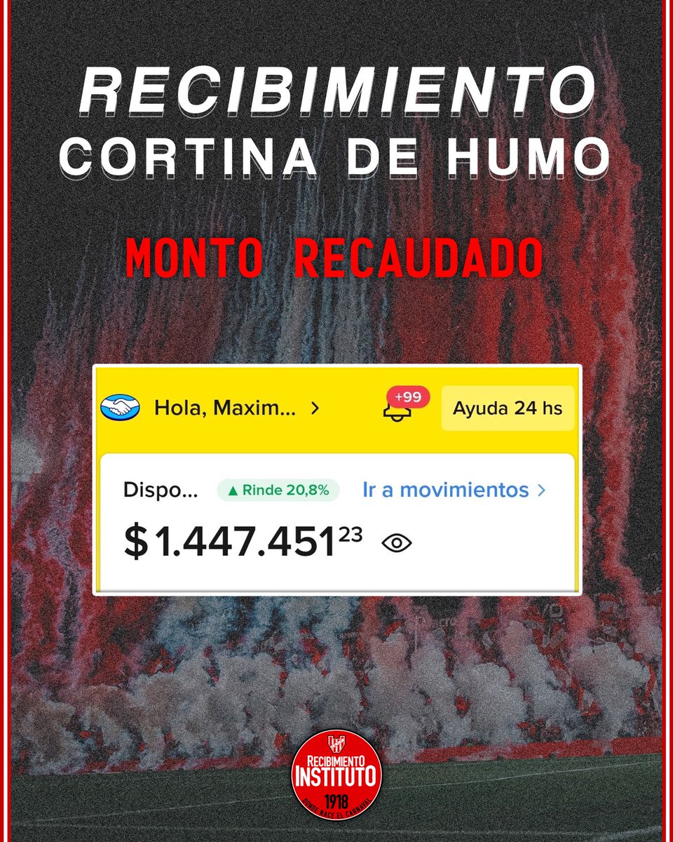 Recibimiento Instituto tweet media