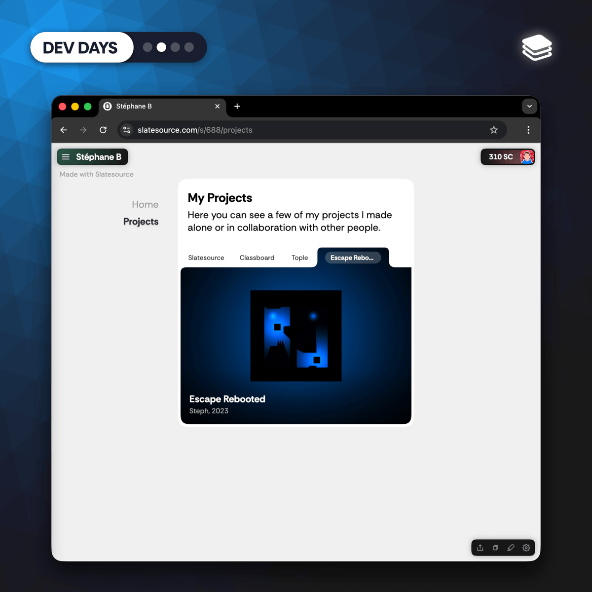 slatesource's tweet photo. 🧩 You can embed a slate inside another slate.

One master portfolio page. Each project as its own slate. Update a project slate and the portfolio reflects it automatically.

DRY principle, applied to publishing.

#DeveloperPortfolio #BuildInPublic #DeveloperTools #Slatesource https://t.co/jm3yrNRose