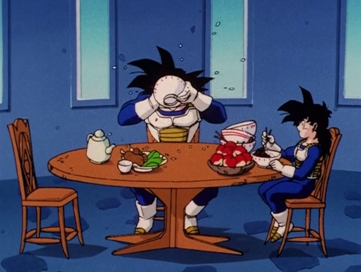 Dbzretroframes's tweet image. EP.139 — “Unwelcome Discovery” | Androids Saga (1992)  

#dragonballz #anime #frames #DBZ #animefood #goku #familydinner #gohan