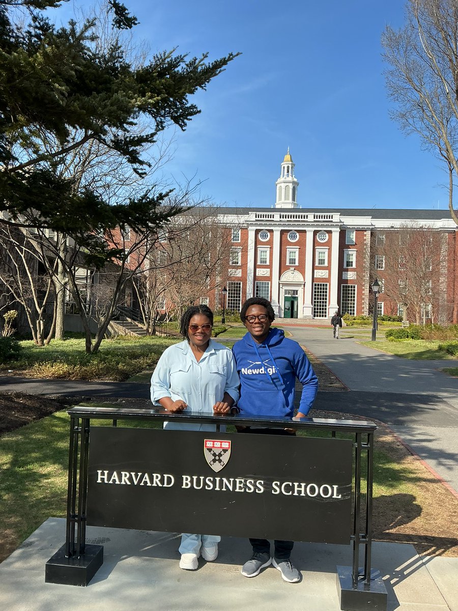 P_JoyEgbe's tweet photo. Got invited to pitch @NewdigitTech  at @Harvard Business School and yes, we got the cheque.

Winning 1st place at the 2026 @Harvard Business School  African New Venture Competition is yet another validation of the impact our innovation and the market potential for green hydrogen. https://t.co/vG0d0fa3r4
