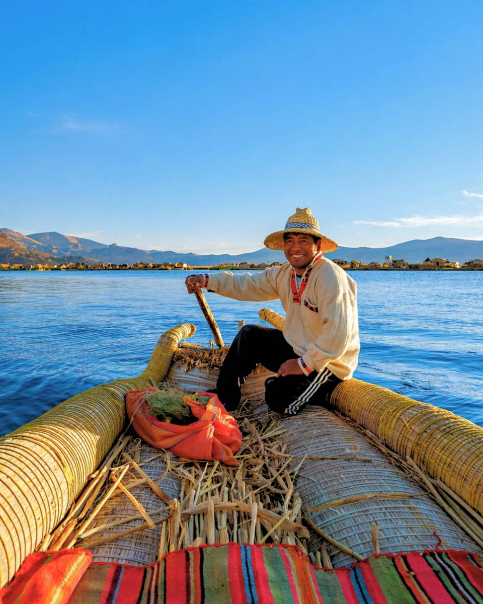 IncaTrailMachu's tweet photo. ✨#LakeTiticaca✨Discover the highest navigable lake in the world, with 3,812 masl and an area of 8,380 km², Titicaca is the navigable lake at the highest altitude on the entire planet, shared between #Peru and Bolivia.

#incatrailmachu #Travel #Adventure #History #Explore https://t.co/WGlo9vtM4Q
