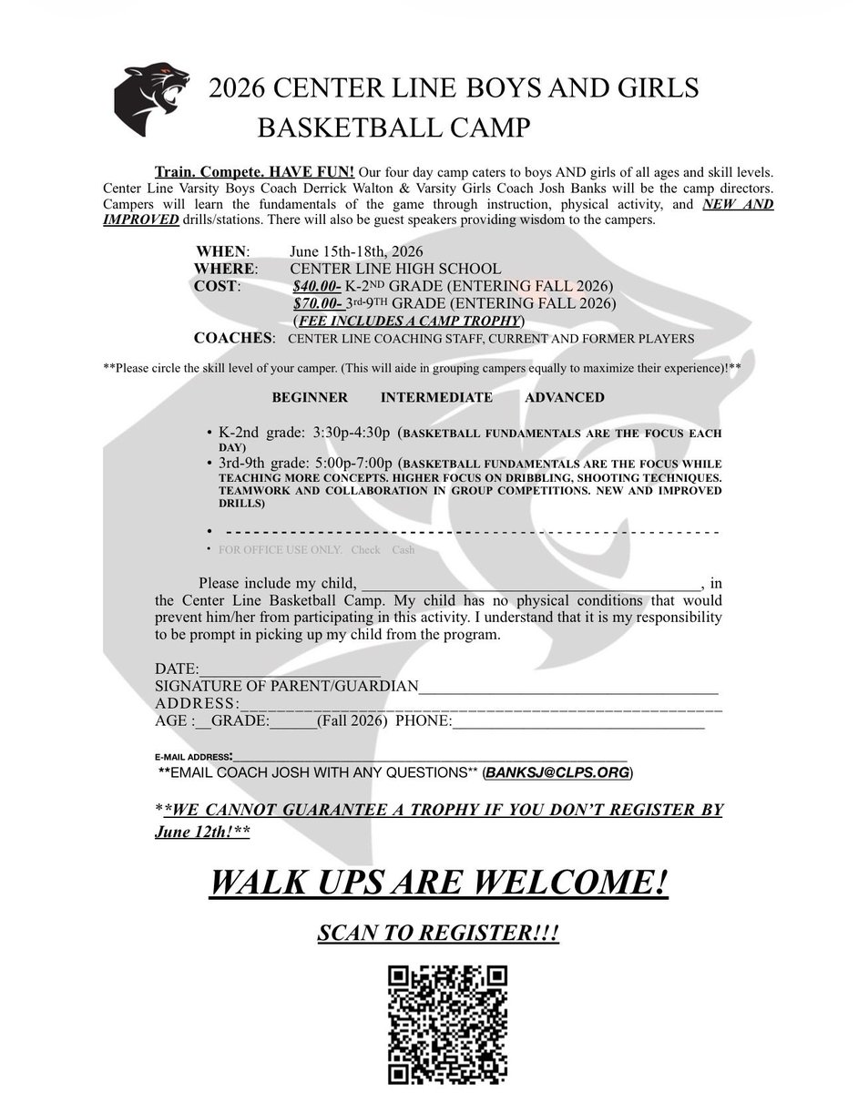 Coach_Josh_B's tweet photo. Come get better with the crew 🐆 https://t.co/TuoJOIaORJ