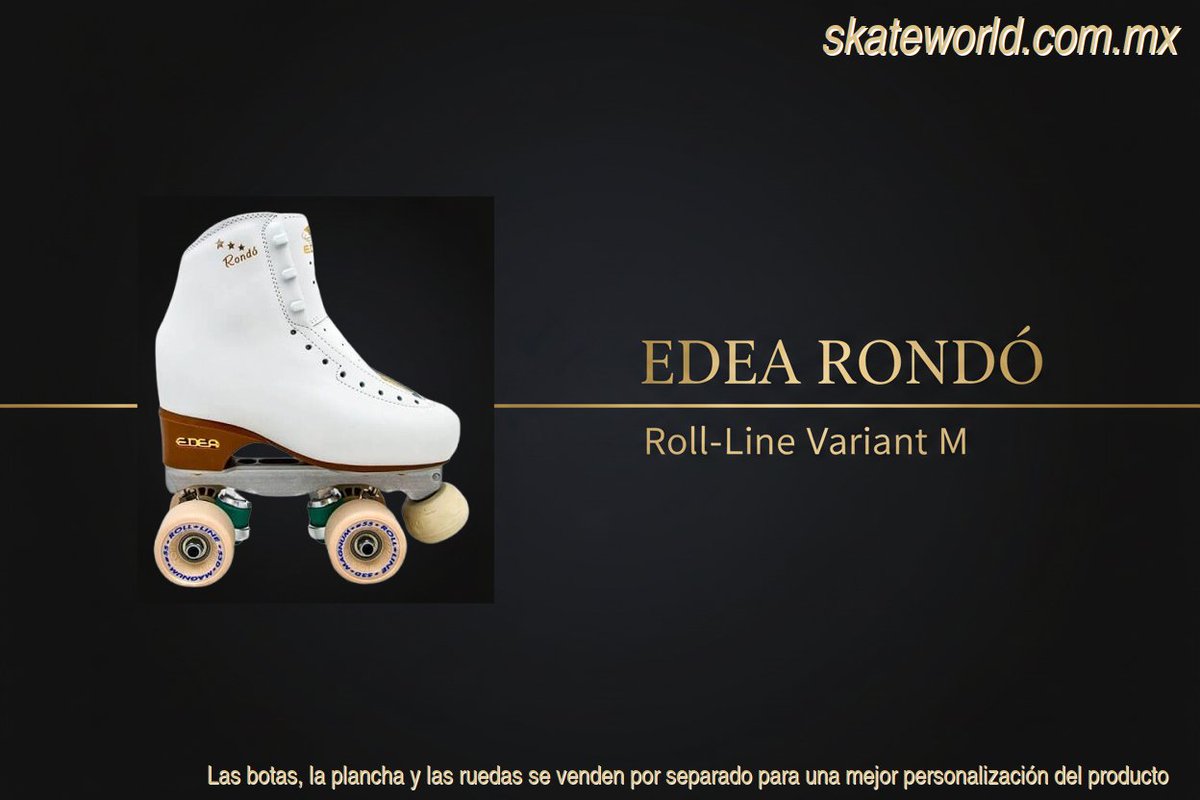 ✨ ¡Ya disponibles en Skate World Satélite los componentes para tus patines Edea Rondo Roll-Line Variant M! 🎉

🚚 Envíos a todo México
🛒 Compra en línea 👉 skateworld.com.mx/blogs/tipsdepa…
📲 También por WhatsApp 👉 wa.me/+525542324117

#PatinajeArtístico #patinajeartisticomexico