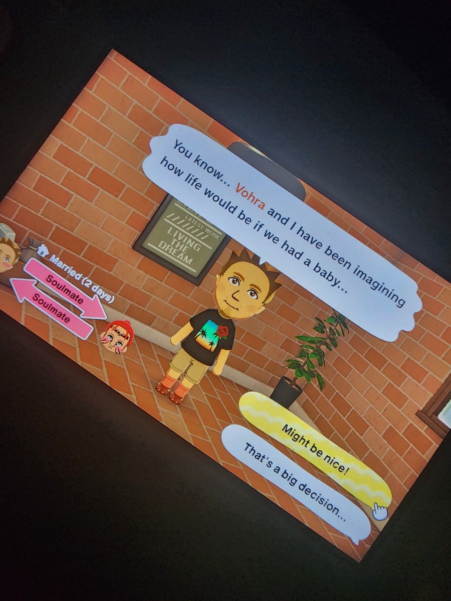 The "married (2 days)" really puts it all together