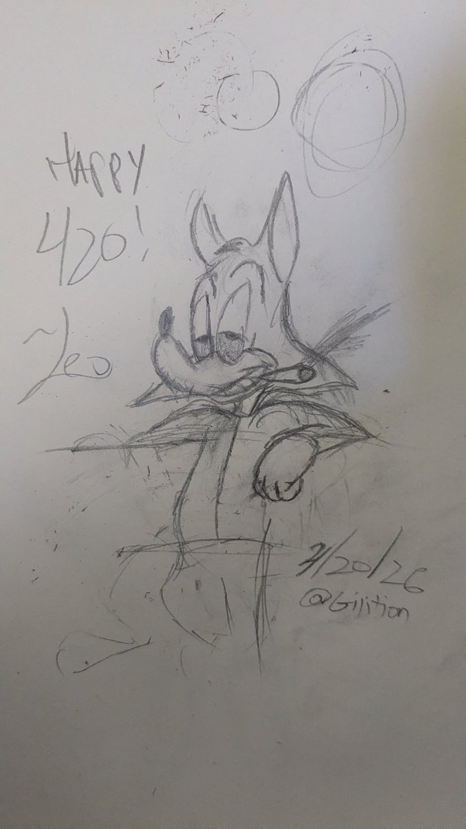 Gilition's tweet photo. Unfinished sketch I started yesterday for 420. https://t.co/kqxXW4krcO