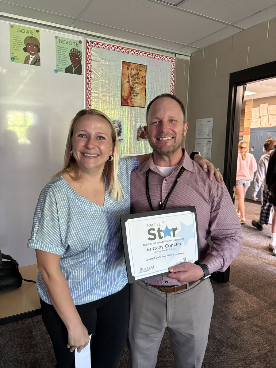 Congratulations to our April Park Hill Star Nominees Andrew Day, Jessica Disciacca and Brittany Conklin.