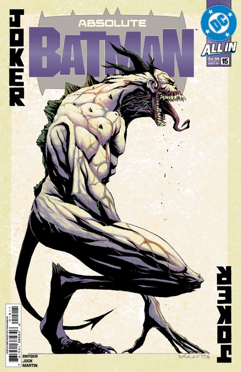 He's the Joker” Honest to god. I have read a lot of Comic Books