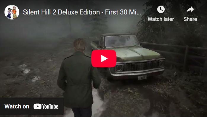 Gamewatcher's tweet image. #BusyGamer #Streaming - 1st 30 mins of @Konami @BlooberTeam Silent Hill 2 Deluxe Edition bit.ly/3QmTDda Just one of those games, right? Got a lot done in 30 mins, so check it out