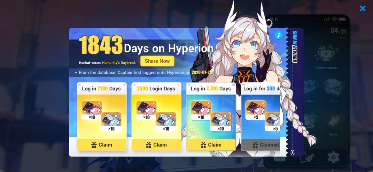 BurningPillow's tweet photo. Also, in case anyone want’s an invite code, here’s mine. I’ve been playing this game for way too long. Though I’ve expressed my criticism towards Part 2 before, I still enjoy the game casually for the events. The main story just isn’t as interesting anymore. https://t.co/WP5J2Xu65K