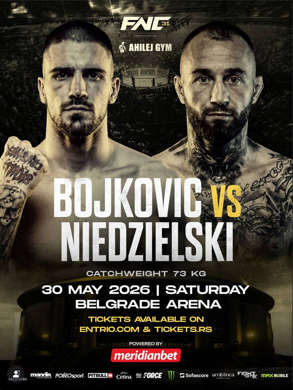 MMA__Matchmaker's tweet image. 🇷🇸Marko Bojkovic (9-2) vs 🇵🇱Piotr Niedzielski (22-9)

#FNC31 on May 30th

#MMA #Prospect