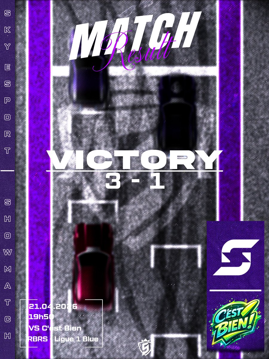 SKY__Esport's tweet photo. Hé, on fait une deuxième win dans ces RBRS. Ggs à nos joueurs et rendez-vous la semaine prochaine !

ggs #Cestbien https://t.co/E8w6Tbayfj