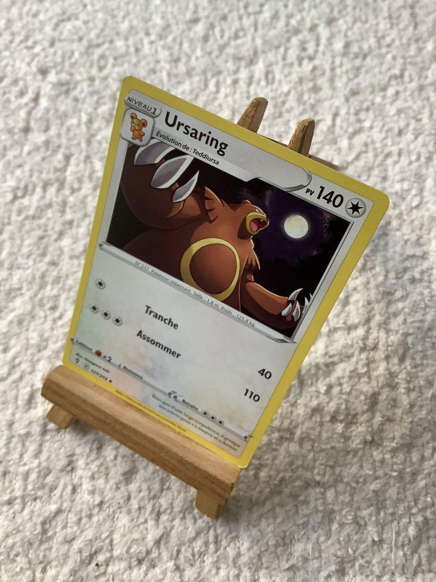 JeffFlick2's tweet image. #Carte EVS127 /203 #Pokémon #Évolution #Celeste #Ursaring 🇫🇷 lot possible #Pokécardex
 leboncoin.fr/ad/collection/…
💰 Prix : [0.21€]

#leboncoin #tcg #tcgfrance