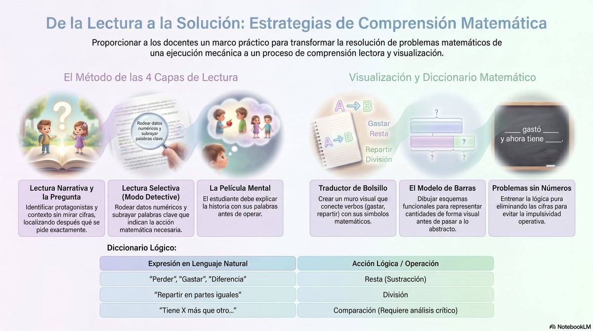 tolobv's tweet photo. Comparto esta propuesta para transformar los problemas en microrrelatos y acabar con el impulso de operar sin pensar. Aquí tienes claves de #comprensiónlectoraenmates:

​https://t.co/jwzlOlKgaQ

​#ideasparaclase #claustrovirtual #educaciónprimaria #compartomiedublog https://t.co/nROyzOqbDJ