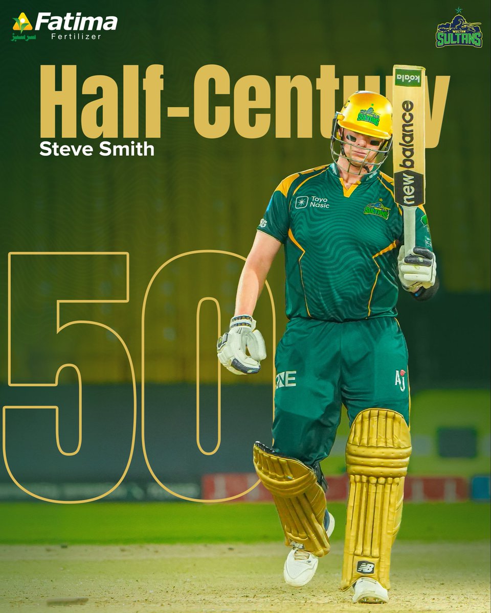 MultanSultans's tweet image. Smudged 🤝
What a knock 🙌

#totalcricket #makeithappen